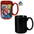 15 Oz. El Grande Mug - 4 Color Process (Black)